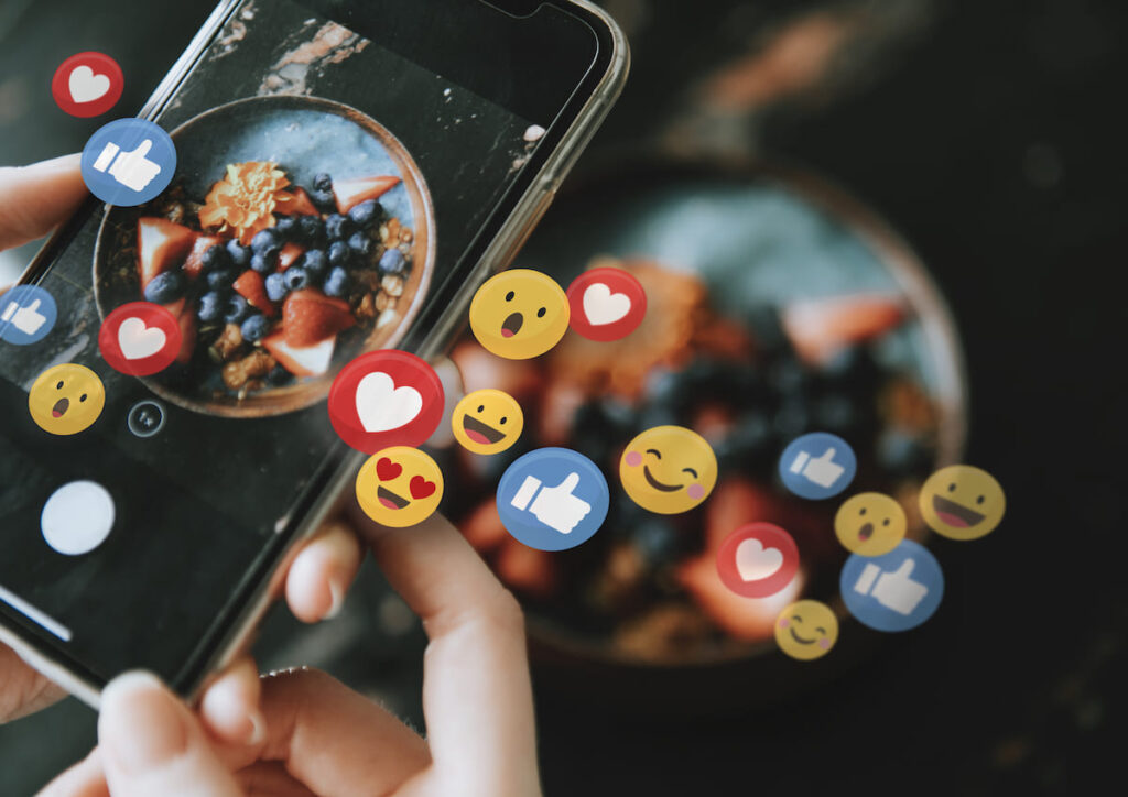 redes sociais para restaurantes Design para Redes Social