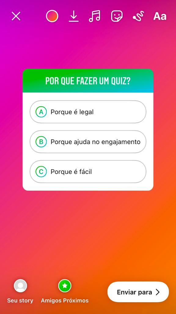 Quiz do Instagram: Como fazer em 8 passos simples